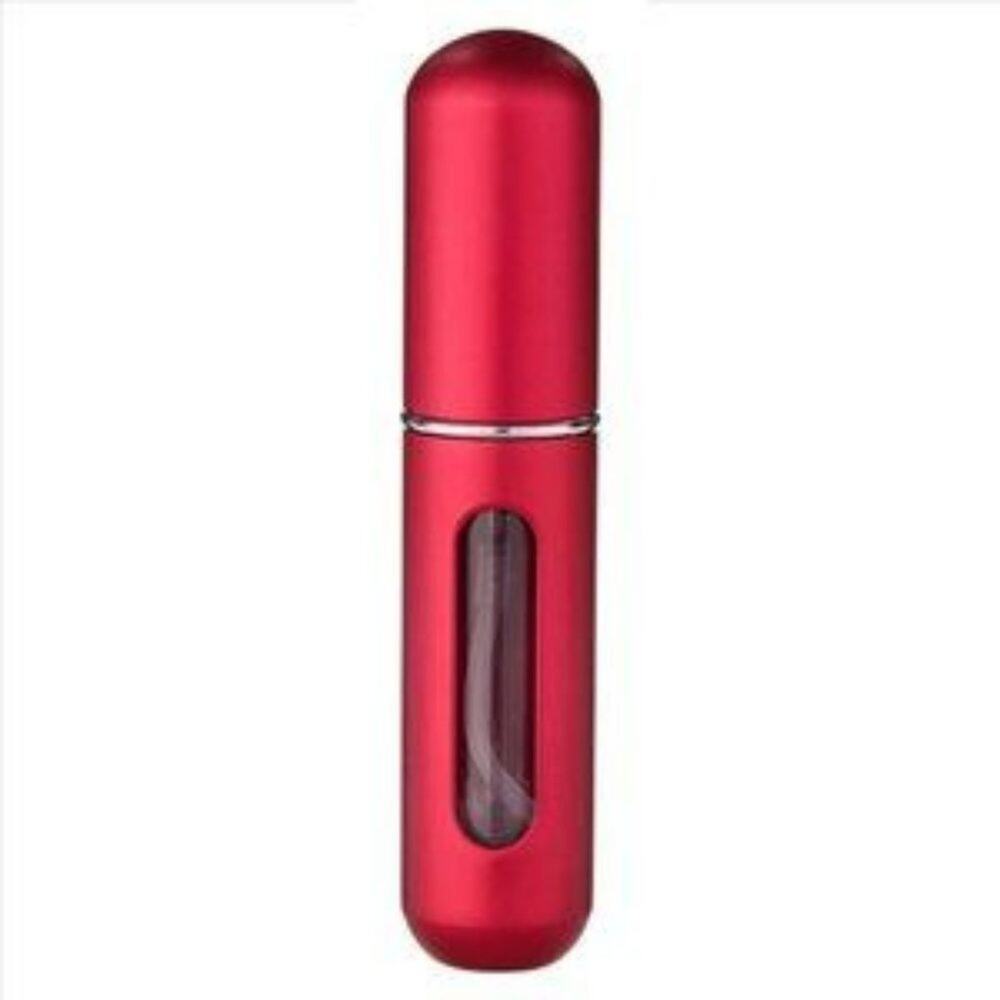 Mini Red Refillable Perfume Cologne Atomizer Travel Size TSA Approved New
